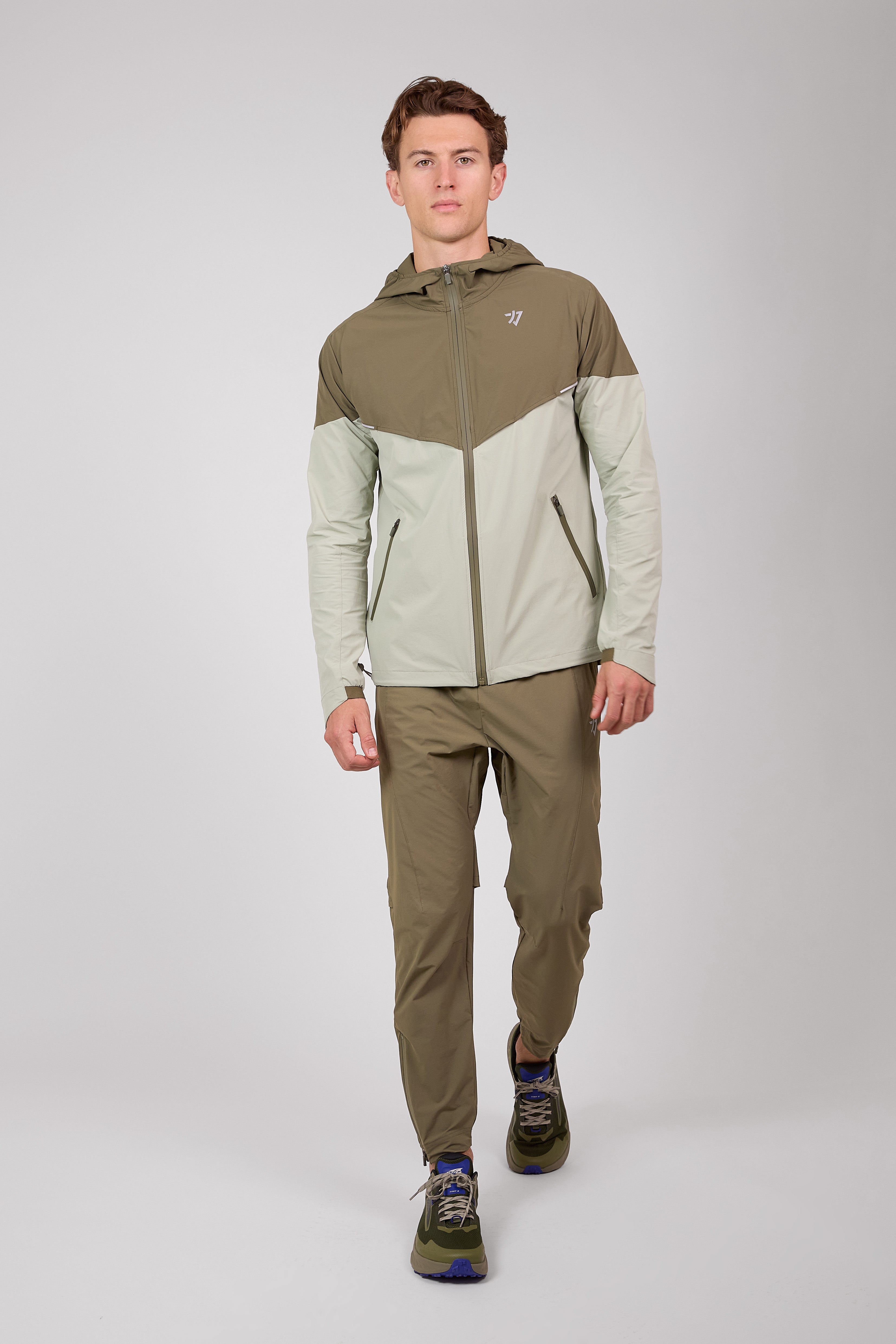 Shōri Tech Windbreaker Sage/Olive