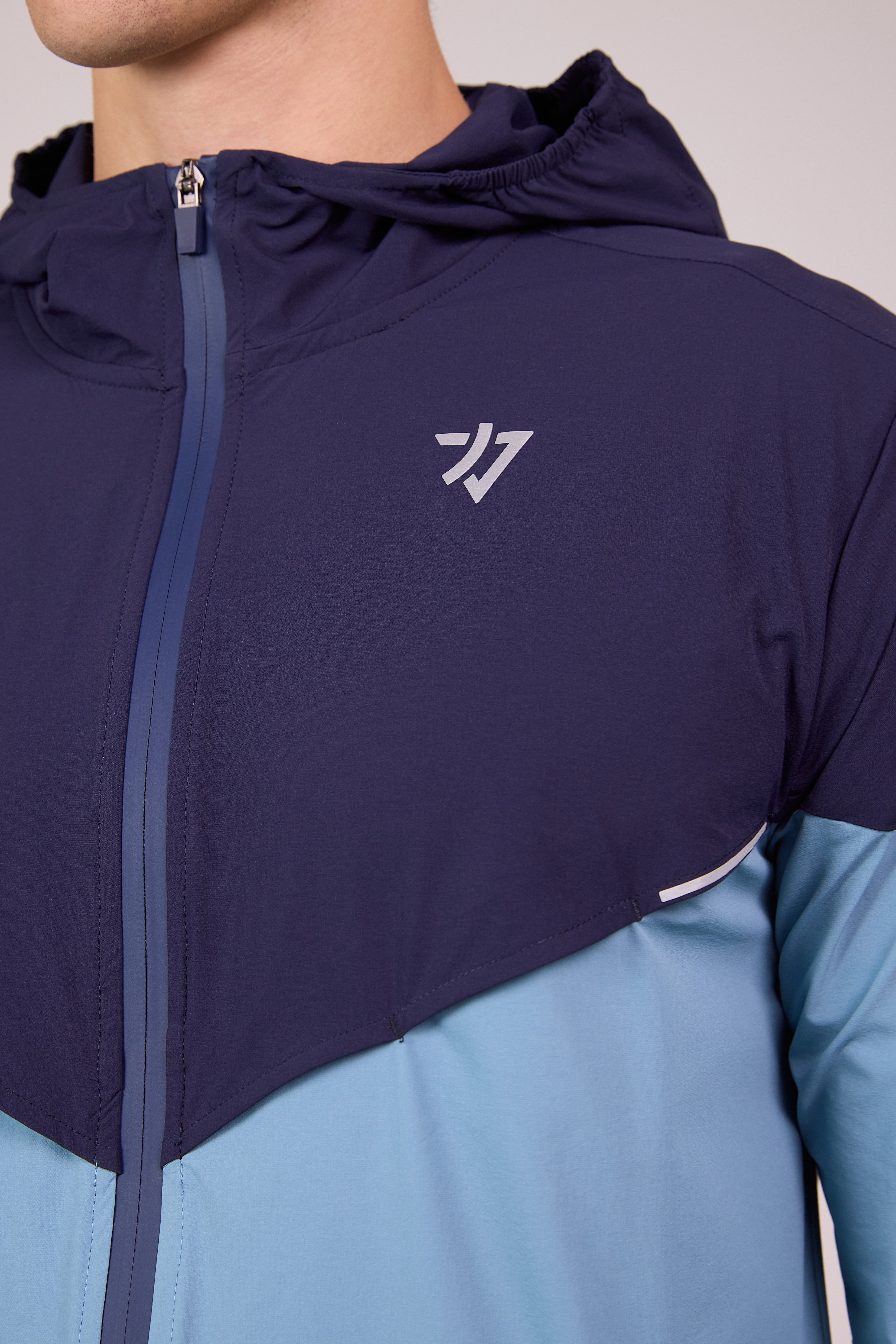 Shōri Tech Tracksuit Navy/Sky Blue