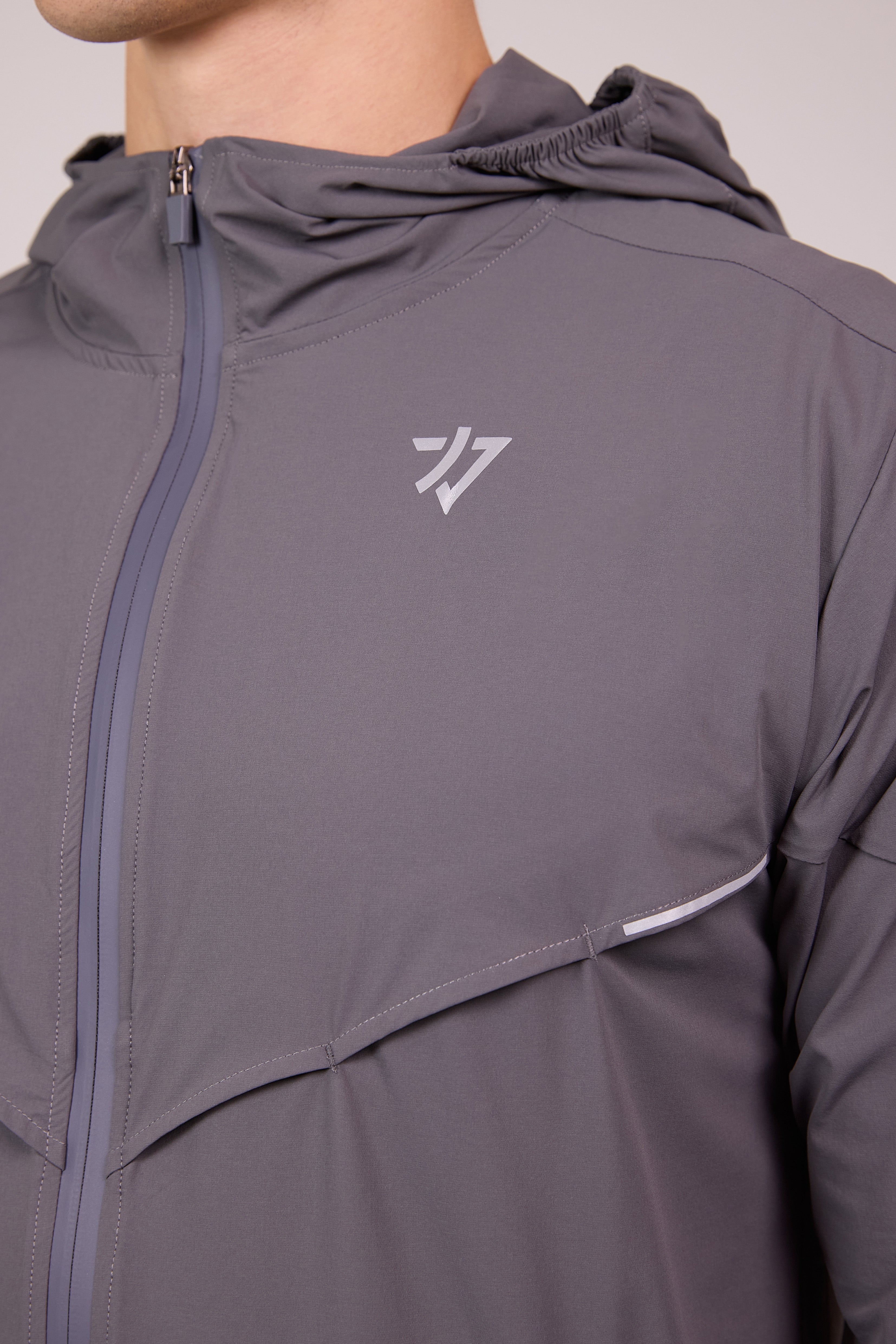 Shōri Tech Windbreaker Grey