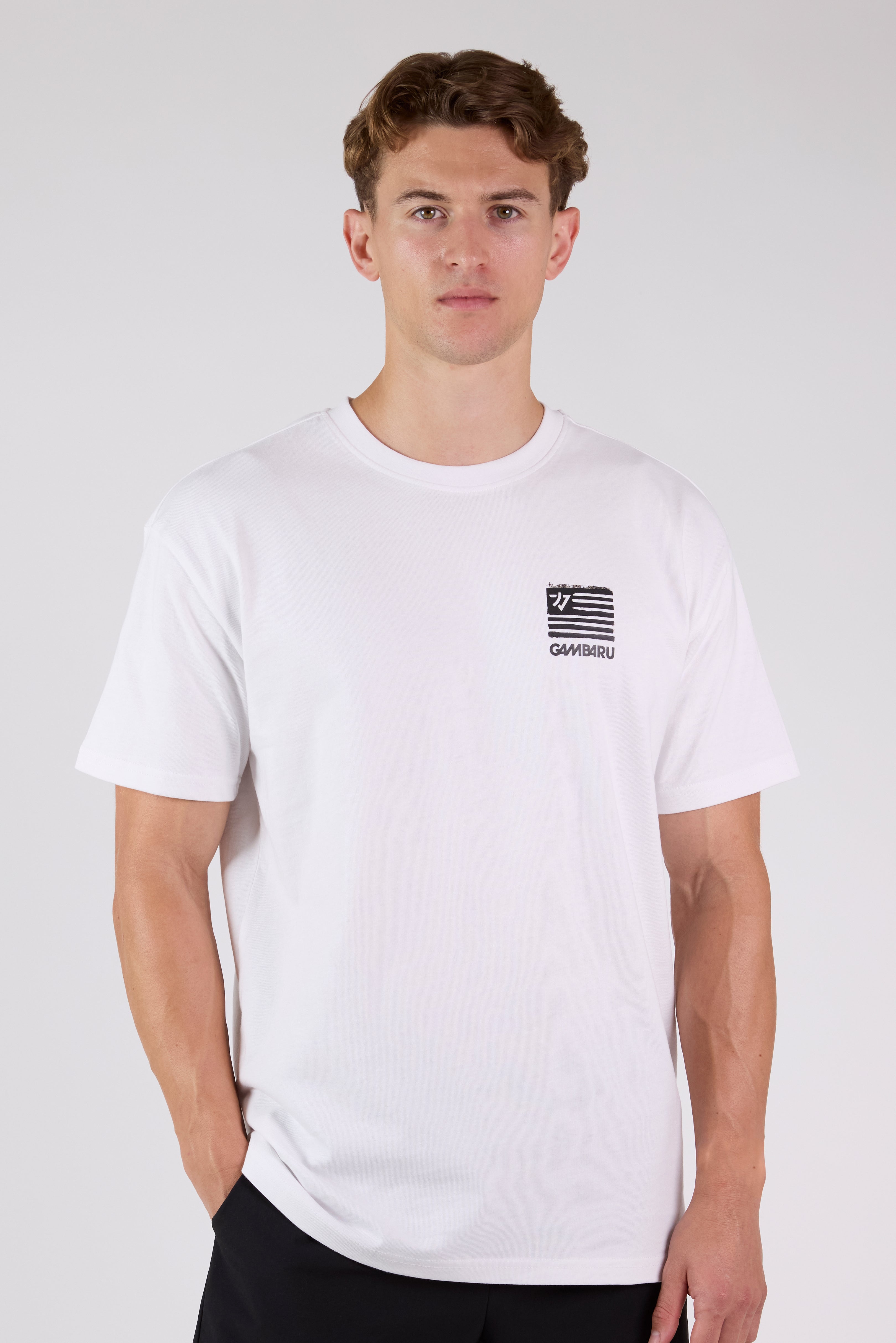 Oversize T-Shirt White Flag