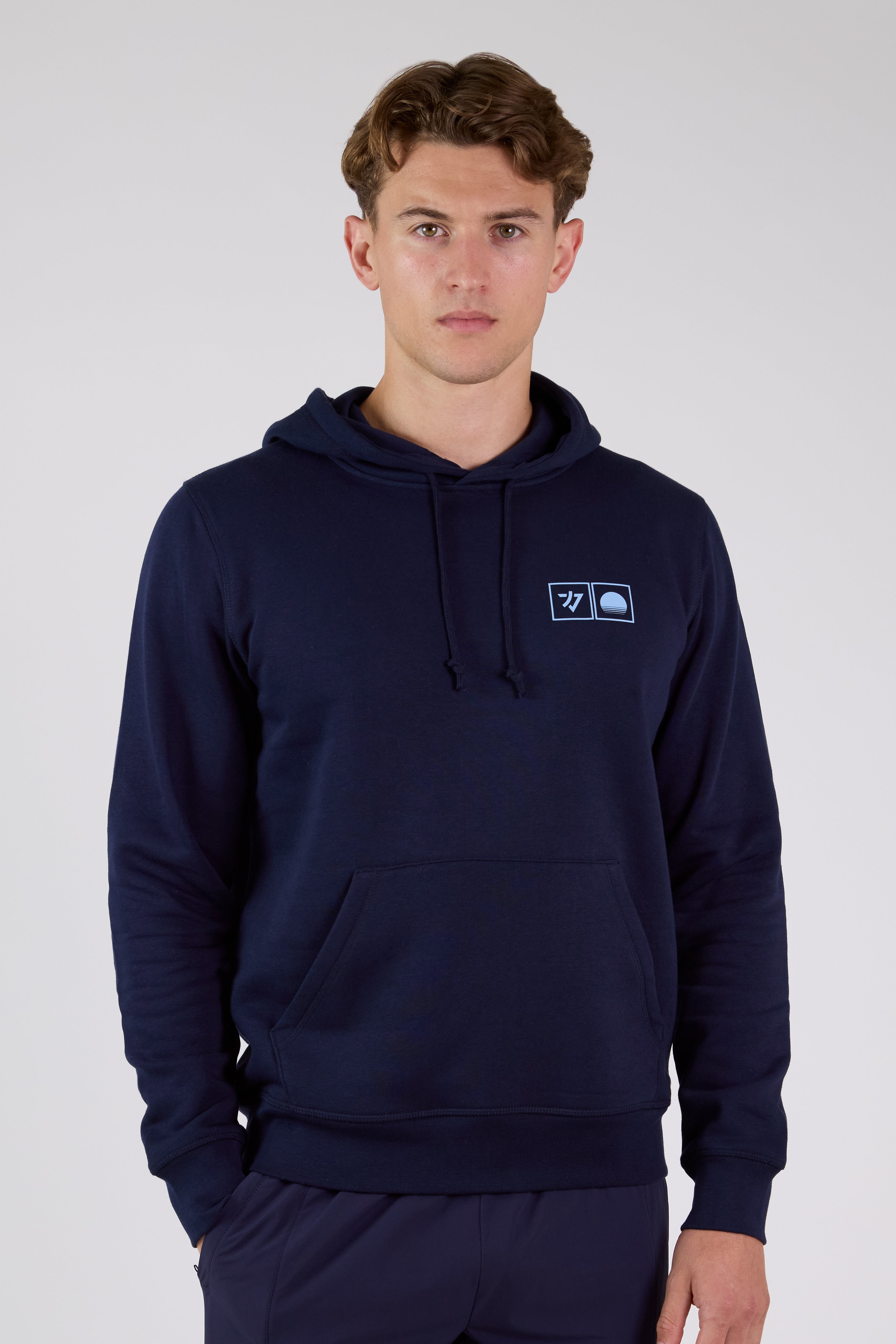 Rising Sun Hoodie Navy