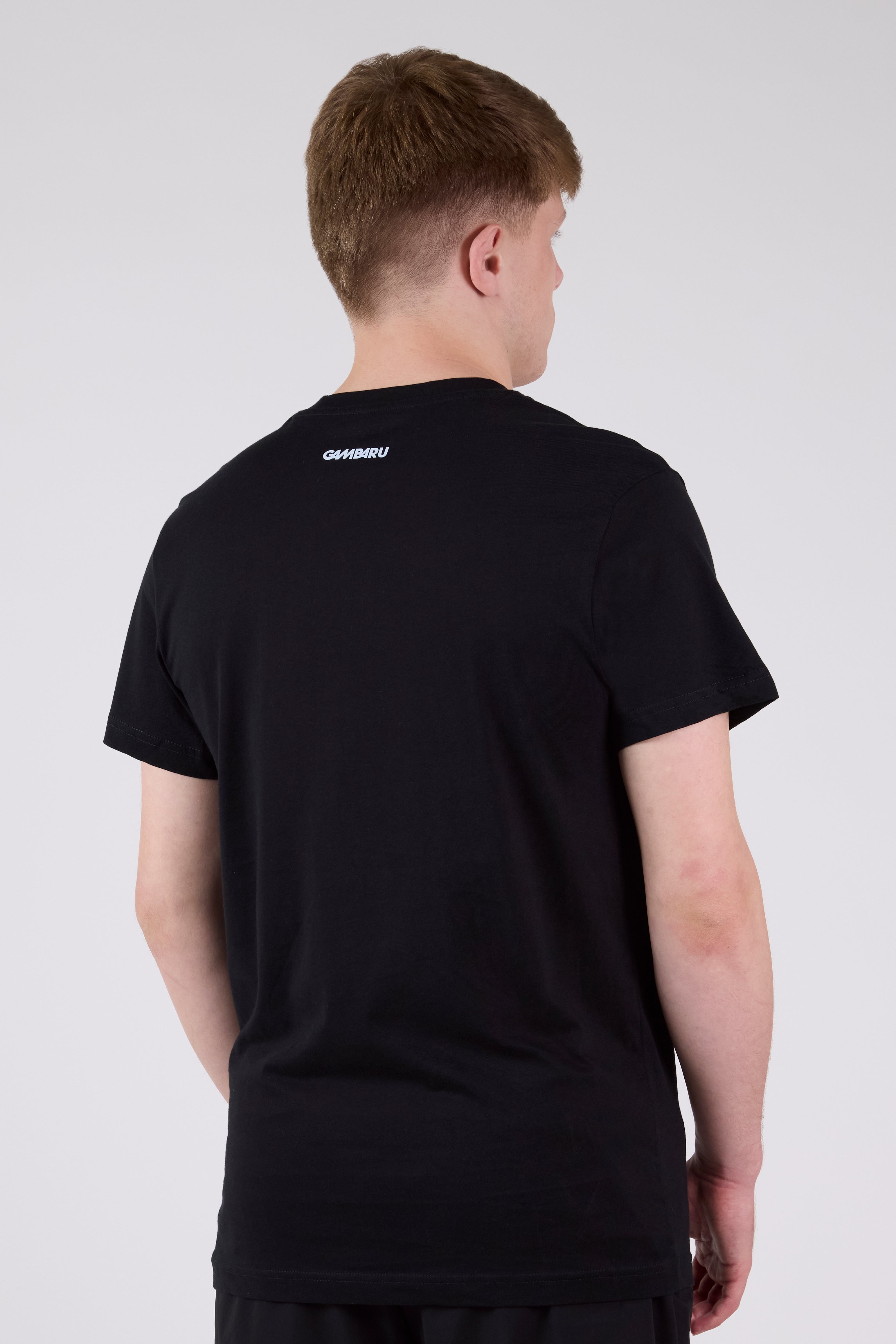 Normal Fit Geo T-Shirt Black