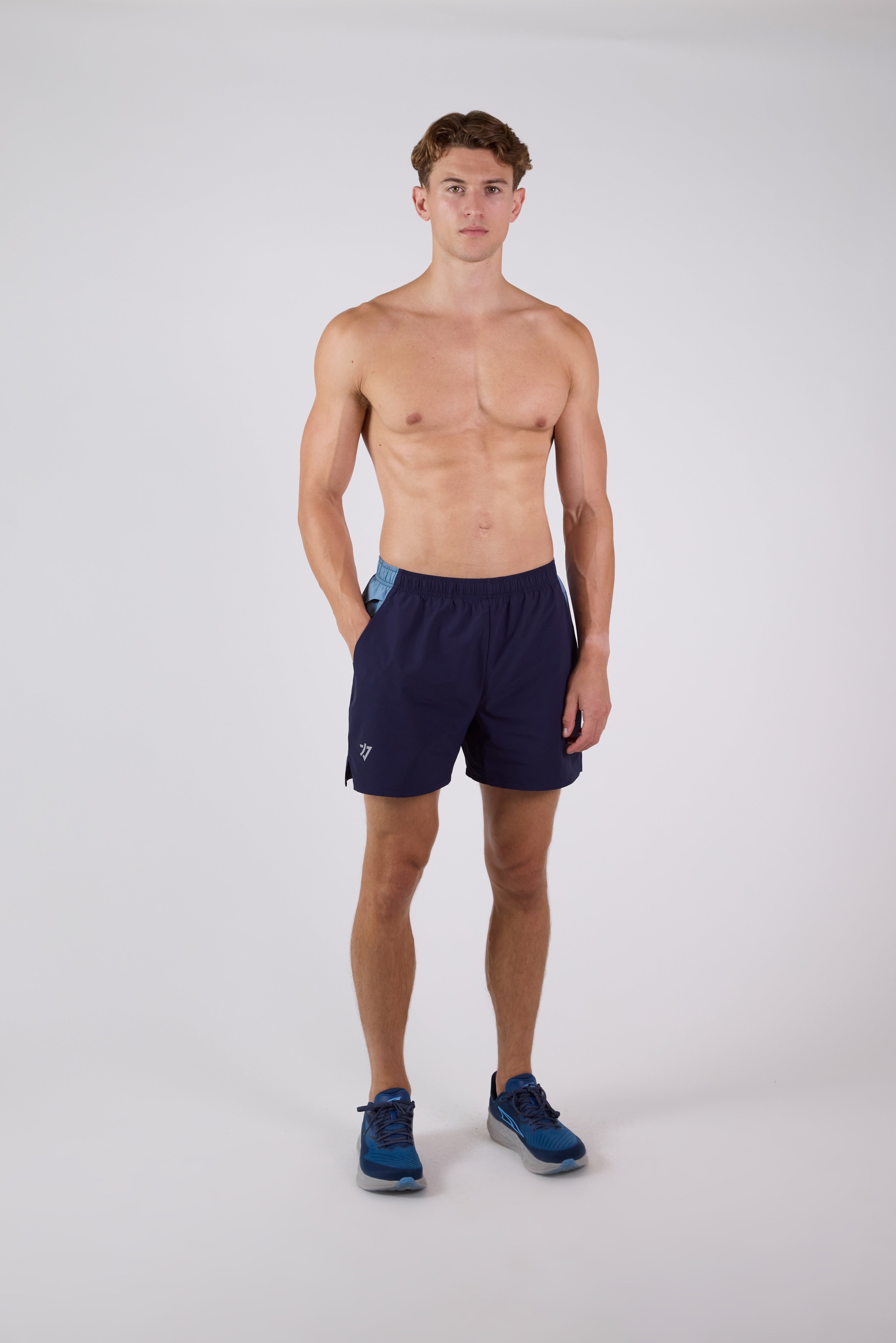 Renshū Shorts Navy / Sky Blue