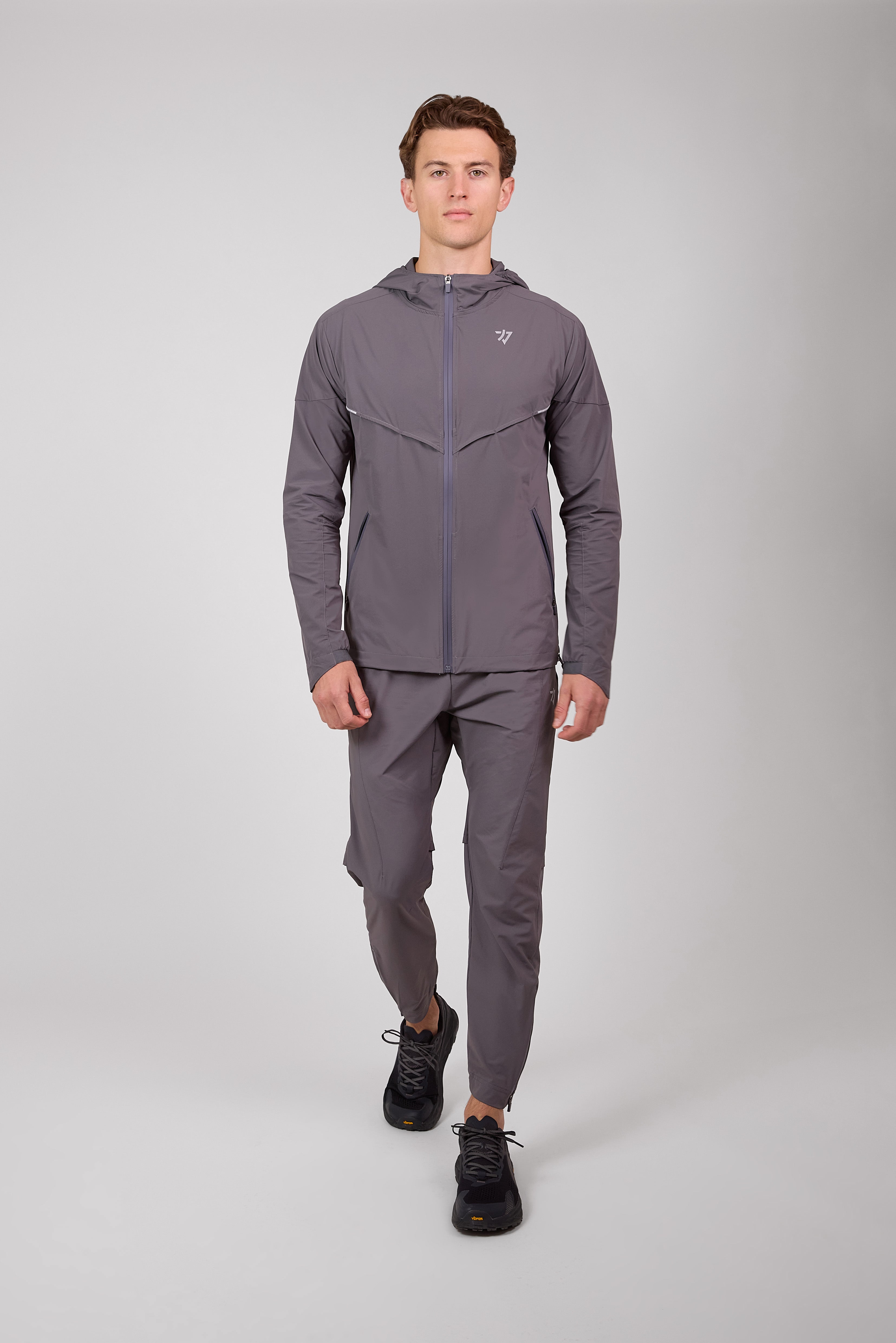 Shōri Tech Tracksuit Grey